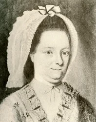Porträtt av Mrs. Nathaniel Appleton, Jr., som visar en märklig keps, 1784, 1937.