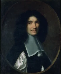 Porträtt av Nicolas Fouquet 1615-1680, ca. 1660.