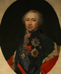 Porträtt av prins Alexander Kurakin 1752-1818, 1810-talet