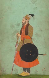 Porträtt av prins Murad Baksh