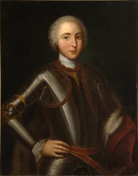 Porträtt av prins Nikolay Fjodorovich Golitsyn 1728-1780, 1750-talet
