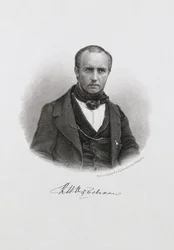 Porträtt av prins Vladimir Fyodorovich Odoyevsky 1803-1869, ca. 1874