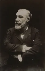 Porträtt av Rodolphe Julian 1839-1907, ca. 1890.