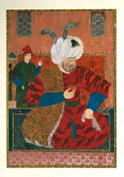 Porträtt av Selim II 1524-1574, Sultan av det osmanska riket, mellan 1570 och 1590