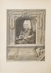 Porträtt av senator prins Yakov Fyodorovich Dolgorukov 1639-1720