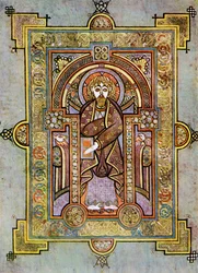 Porträtt av St Matthew, 800 AD, 1900-talet