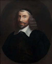 Porträtt av Thomas Hobbes 1588-1679, 1600-talets sista fjärdedel