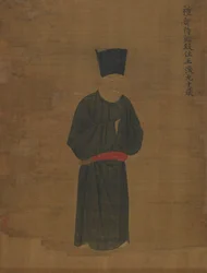 Porträtt av Wang Huan, ca. 1056.