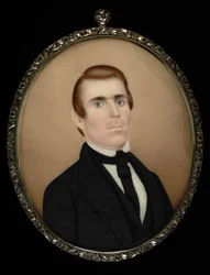 Porträtt av en gentleman, ca. 1850.