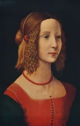 Porträtt av en flicka, c1490, c1915