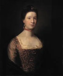 Porträtt av en dam, ca. 1820.