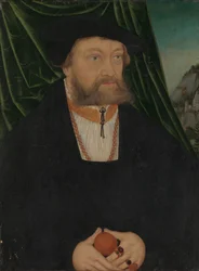 Porträtt av en man, 1537.
