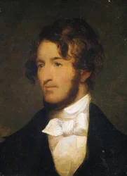 Porträtt av en man, 1800-1850.