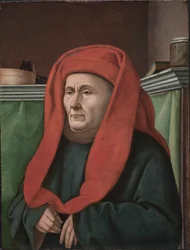 Porträtt av en man, ca. 1450.