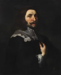 Porträtt av en man, ca. 1600-1650.
