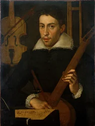 Porträtt av en musiker, c1570-1590