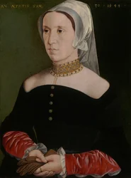 Porträtt av en kvinna, 1544.