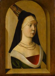 Porträtt av en kvinna, ca. 1470-80.