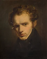 Porträtt av en ung man, 1840.