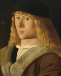 Porträtt av en ung man, ca. 1505.