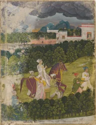 Porträtt av en nawab, 1730-40.