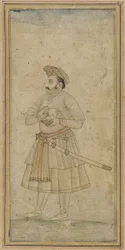 Porträtt av en officer, 1600-talet.