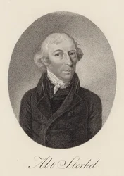 Porträtt av pianisten och kompositören Franz Xaver Sterkel 1750-1817, 1816.