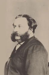 Porträtt av kompositören Alfred Jaëll 1832-1882.