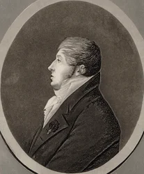 Porträtt av kompositören Nicolò Isouard 1775-1818.