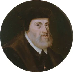 Porträtt av kejsar Karl V 1500-1558, ca. 1550