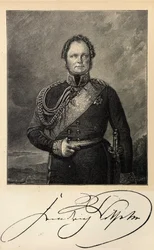 Porträtt av kung Fredrik Vilhelm IV av Preussen 1795-1861.