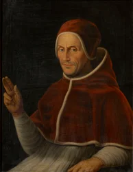 Porträtt av påven Adrian VI 1459-1523, ca 1630.