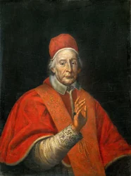 Porträtt av påven Clemens XII, efter 1730.
