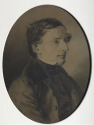 Porträtt av författaren och lexikografen Vladimir Dal 1801-1872