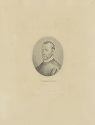 Porträtt av kompositören Giovanni Pierluigi da Palestrina 1526-1594, ca. 1800.