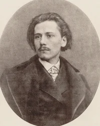 Porträtt av kompositören Jules Massenet 1842-1912, 1880.