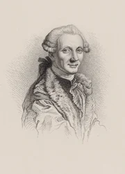 Porträtt av kompositören Niccolò Piccinni 1728-1800.