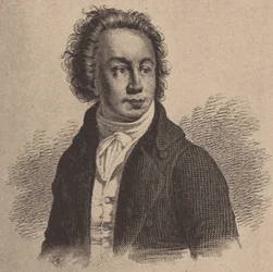 Porträtt av poeten Ivan S. Barkov 1732-1768, 1800-talet