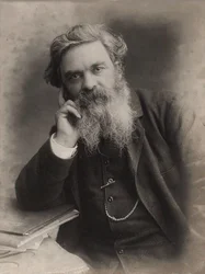 Porträtt av skulptören Alfred Boucher 1850-1934, ca. 1910.