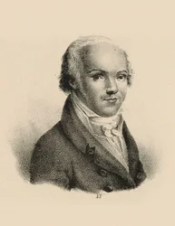 Porträtt av violinisten och kompositören Andreas Romberg 1767-1821, ca. 1815.