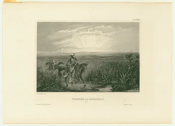 Prairie am Arkansas. (Prairie i Arkansas)