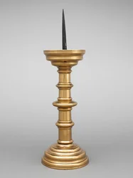 Pricket ljusstake, tidigt 1500-tal.