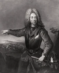 Prins Eugene av Savojen, franskfödd österrikisk soldat, 1718 1906