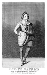 Prins Maurice, son till drottningen av Böhmen, 1815