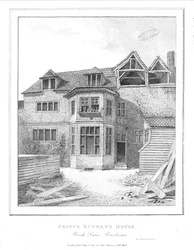 Prince Ruperts House, Beech Lane, Barbican, 1800