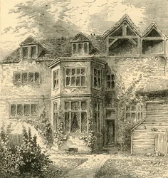 Prince Ruperts House, i Barbican, c1872.