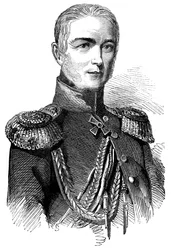 Prins Woronzow, rysk general för styrkorna i Asien, 1853