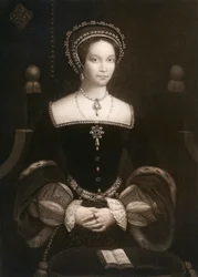 Prinsessan Mary, senare drottning Mary I, c1537, 1902