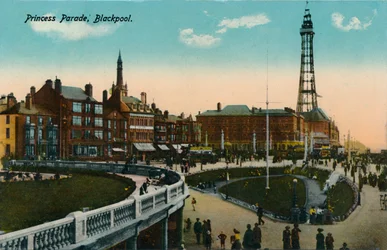 Princess Parade, Blackpool, c1915