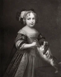 Prinsessan senare drottning Anne, c1670-1675 1906